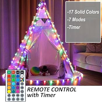 Amazon.com: Mocalido 50ft Color Changing Globe String Lights